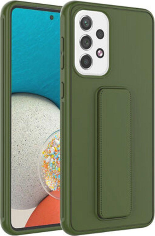 Samsung Galaxy A32 4G Kılıf Şık Ve Stantlı Qstand Premium Kapak