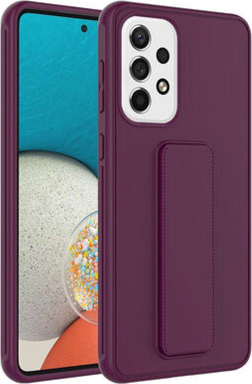 Samsung Galaxy A32 4G Kılıf Şık Ve Stantlı Qstand Premium Kapak