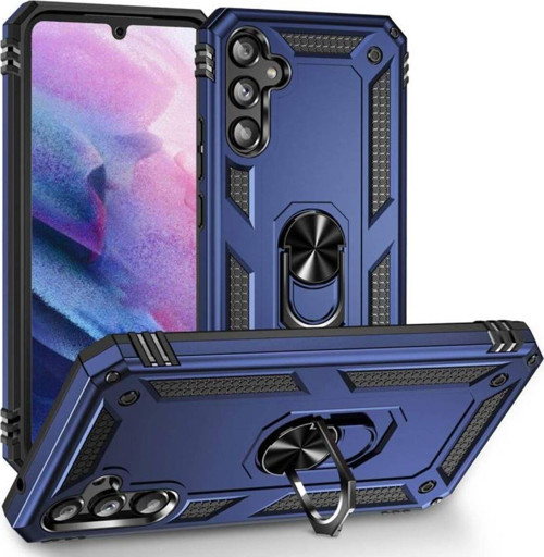 Samsung Galaxy A34 Çift Katmanlı Ve Yüzüklü Tam Koruma Vega Premium Kılıf