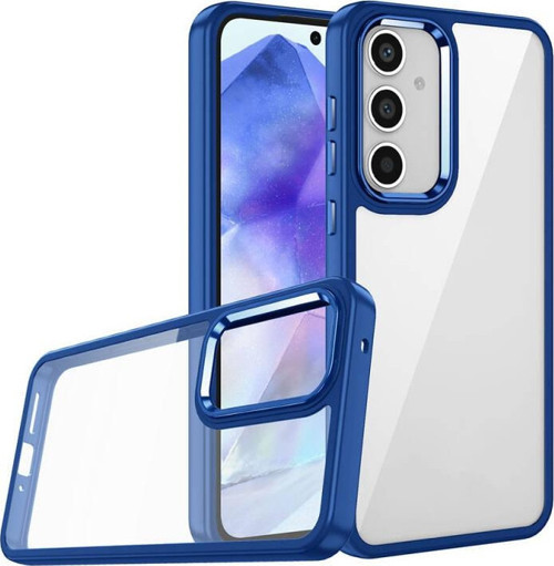 Samsung Galaxy A35 Şık Görünümlü Ve Arkası Şeffaf Flora Premium Kılıf