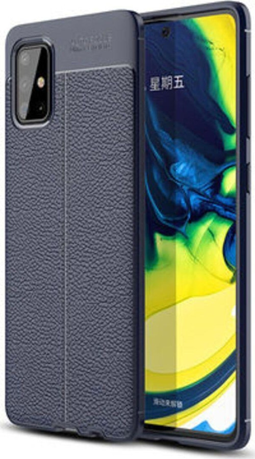 Samsung Galaxy A51 Deri Desenli Yüksek Koruma Sağlayan Niss Premium Silikon Kılıf