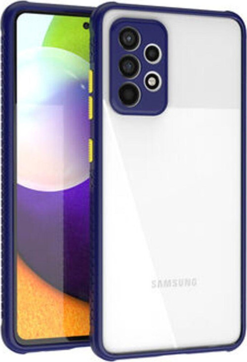 Samsung Galaxy A52 Kamera Korumalı Ve Şık Tasarımlı Kaff Premium Sert Silikon Kılıf