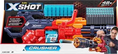 36382 Zuru X-Shot Silah Sünger Atan Excel-Crusher 48 Mermi -Sunman