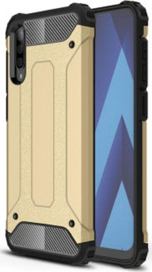 Samsung Galaxy A70 Tam Koruma Sağlayan Çift Katmanlı Crash Premium Sert Silikon Kılıf