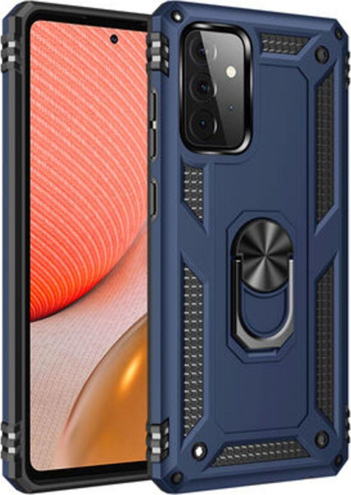 Samsung Galaxy A72 Çift Katmanlı Ve Yüzüklü Tam Koruma Vega Premium Kılıf