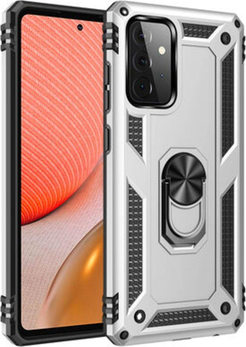 Samsung Galaxy A72 Çift Katmanlı Ve Yüzüklü Tam Koruma Vega Premium Kılıf