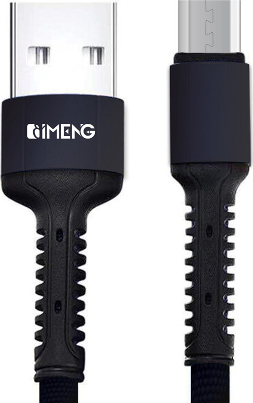 3A UsbA to Micro Pro Braided Örgülü Data ve Hızlı Şarj Kablosu Siyah