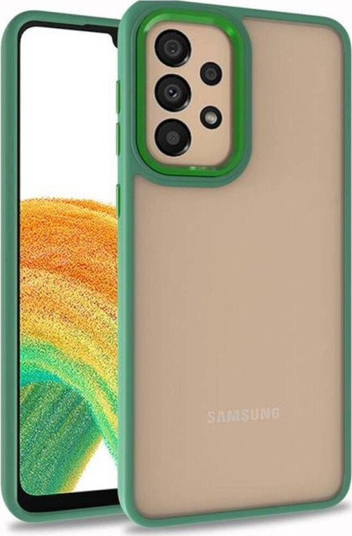 Samsung Galaxy A73 Şık Görünümlü Ve Arkası Şeffaf Flora Premium Kılıf