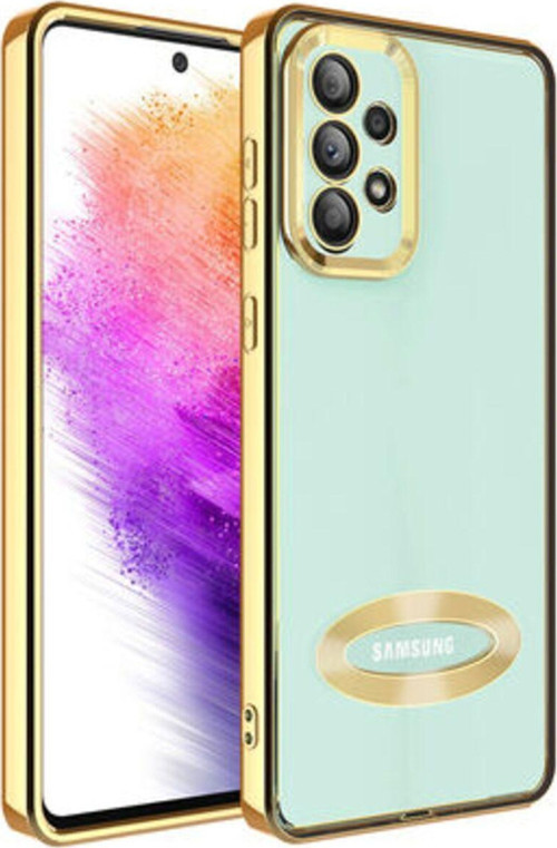 Samsung Galaxy A73 Şık Tasarımlı Ve Parlak Omega Premium Silikon Kılıf