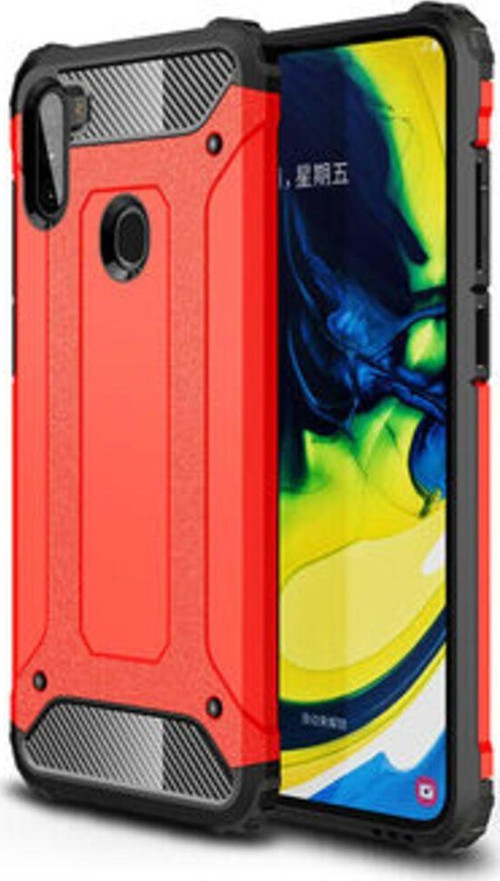 Samsung Galaxy M11 Tam Koruma Sağlayan Çift Katmanlı Crash Premium Sert Silikon Kılıf
