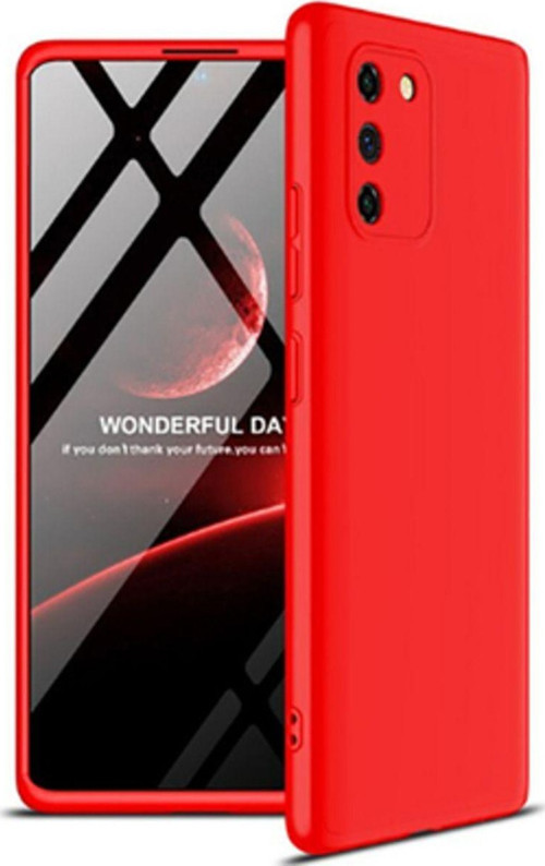Samsung Galaxy A91 3 Parçalı Tam Koruma Şık Astrea Premium Sert Kılıf