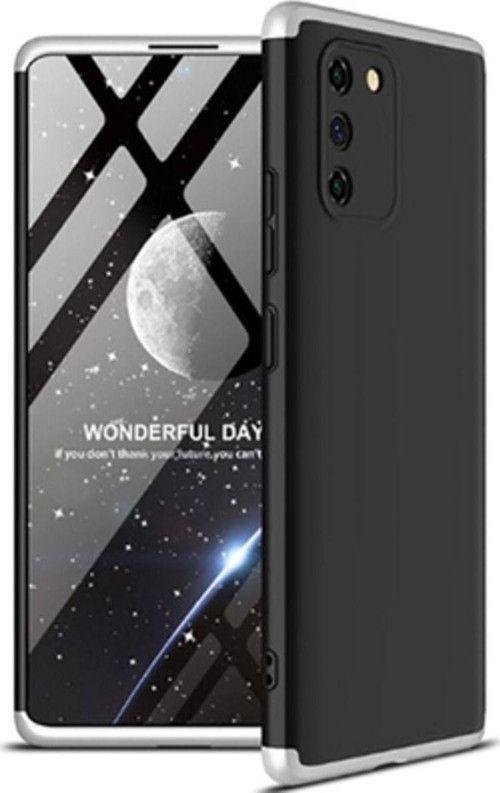 Samsung Galaxy A91 3 Parçalı Tam Koruma Şık Astrea Premium Sert Kılıf
