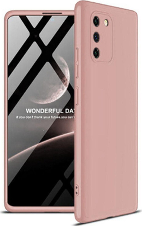 Samsung Galaxy A91 3 Parçalı Tam Koruma Şık Astrea Premium Sert Kılıf