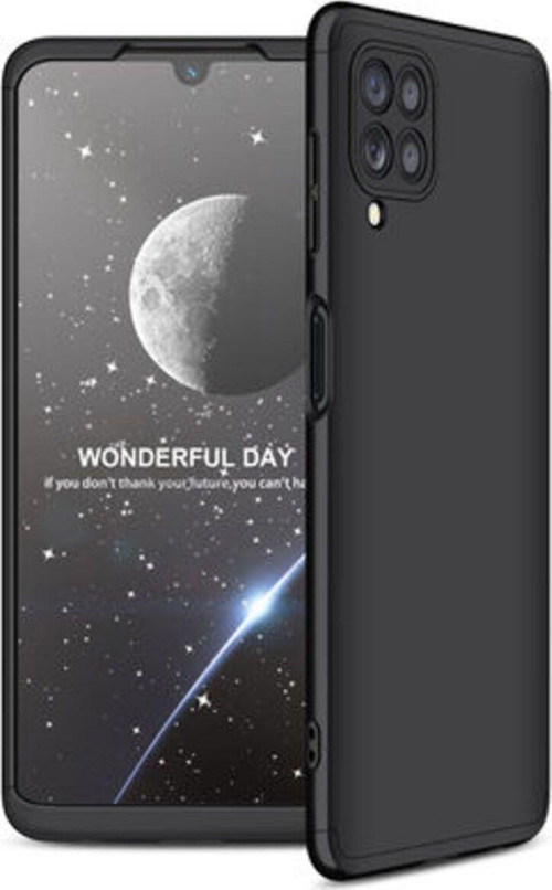 Samsung Galaxy M22 3 Parçalı Tam Koruma Şık Astrea Premium Sert Kılıf
