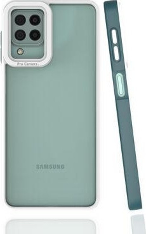 Samsung Galaxy M22 Kılıf Şık Tasarımlı Ve Kamera Korumalı Mima Premium Kapak