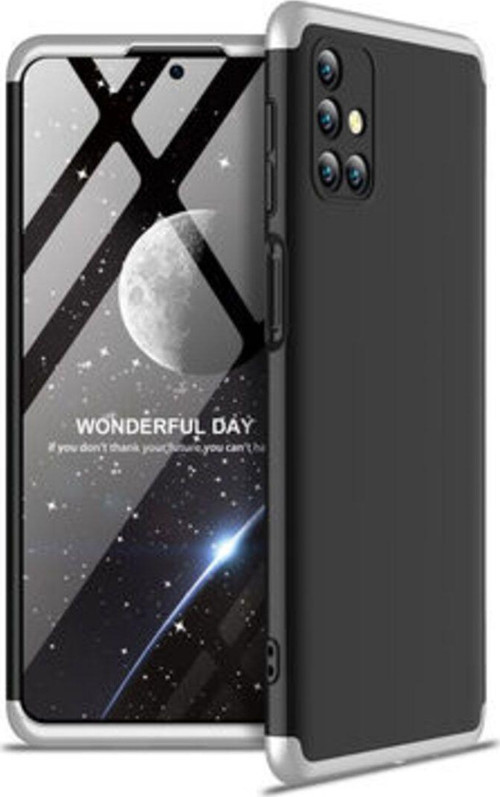 Samsung Galaxy M31S 3 Parçalı Tam Koruma Şık Astrea Premium Sert Kılıf