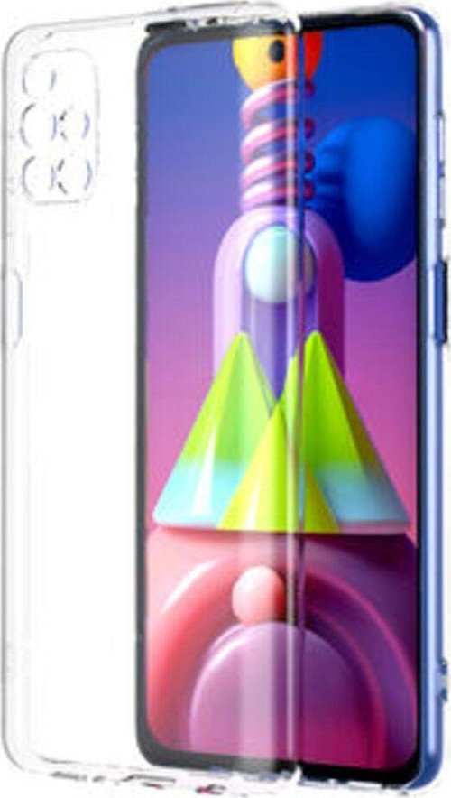 Samsung Galaxy M51 Kamera Korumalı Şeffaf Sheer Premium Silikon Kılıf
