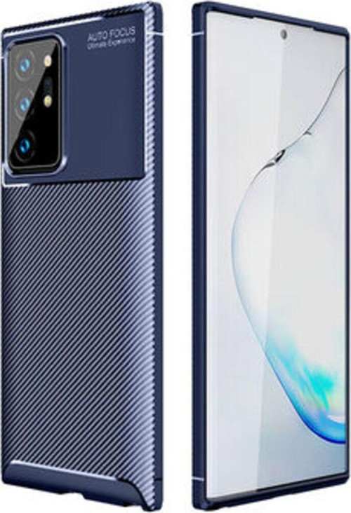 Samsung Galaxy Note 20 Ultra Gofret Desenli Ultra Koruma Sağlayan Negro Silikon Kılıf