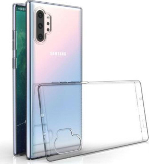 Samsung Galaxy Note 10 Plus Esnek Ve Şeffaf Sheer Premium Tpu Silikon Kılıf