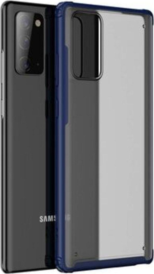 Samsung Galaxy Note 20 Sert Yapılı Ve Köşe Korumalı Arkası Buğulu Şık Volks Premium Kılıf