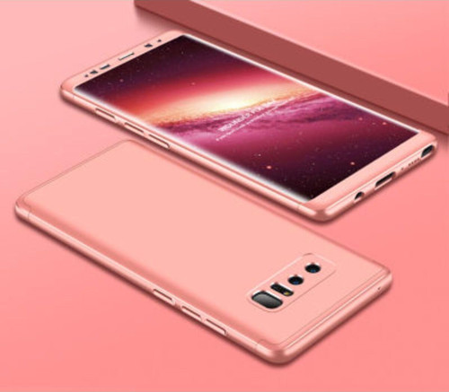 Samsung Galaxy Note 8 3 Parçalı Tam Koruma Şık Astrea Premium Sert Kılıf