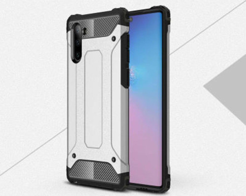 Samsung Galaxy Note 10 Tam Koruma Sağlayan Çift Katmanlı Crash Premium Sert Silikon Kılıf