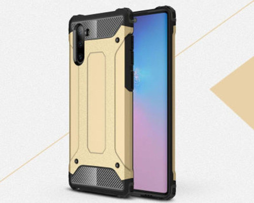 Samsung Galaxy Note 10 Tam Koruma Sağlayan Çift Katmanlı Crash Premium Sert Silikon Kılıf