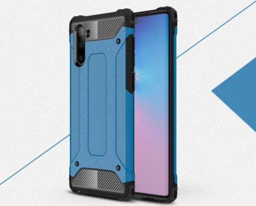Samsung Galaxy Note 10 Tam Koruma Sağlayan Çift Katmanlı Crash Premium Sert Silikon Kılıf