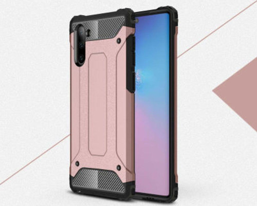 Samsung Galaxy Note 10 Tam Koruma Sağlayan Çift Katmanlı Crash Premium Sert Silikon Kılıf