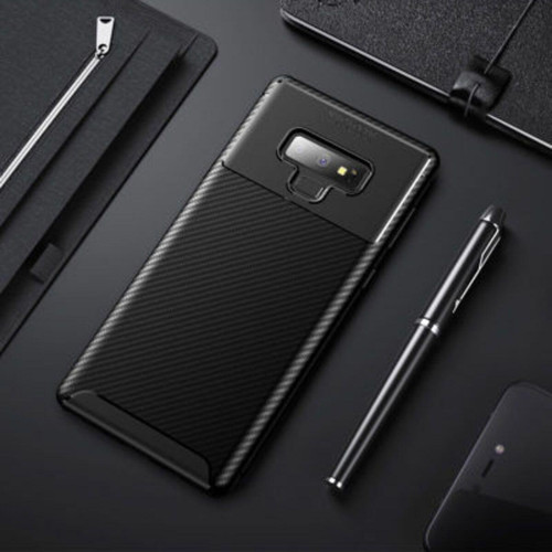 Samsung Galaxy Note 9 Gofret Desenli Ultra Koruma Sağlayan Negro Silikon Kılıf