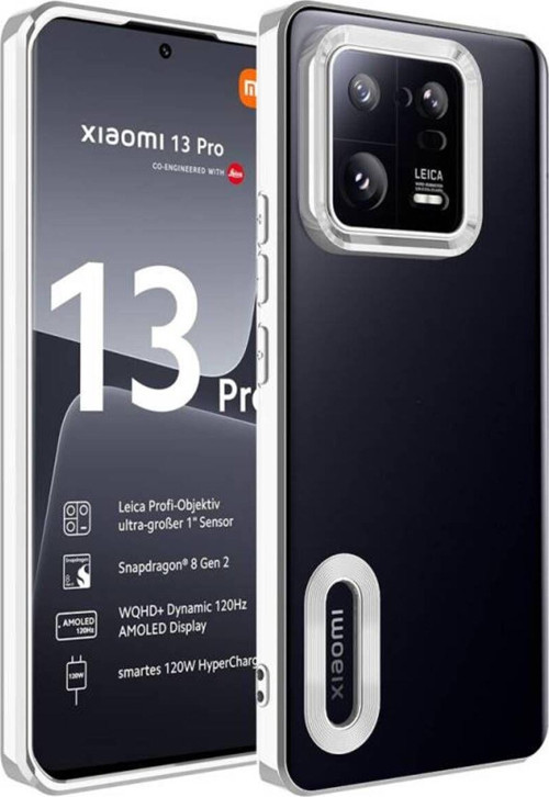 Xiaomi Mi 13 Pro Şık Tasarımlı Ve Parlak Omega Premium Silikon Kılıf