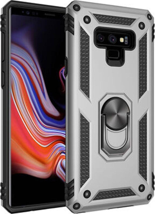 Samsung Galaxy Note 9 Çift Katmanlı Ve Yüzüklü Tam Koruma Vega Premium Kılıf