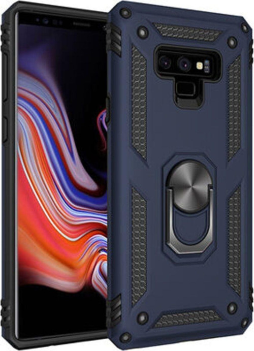 Samsung Galaxy Note 9 Çift Katmanlı Ve Yüzüklü Tam Koruma Vega Premium Kılıf