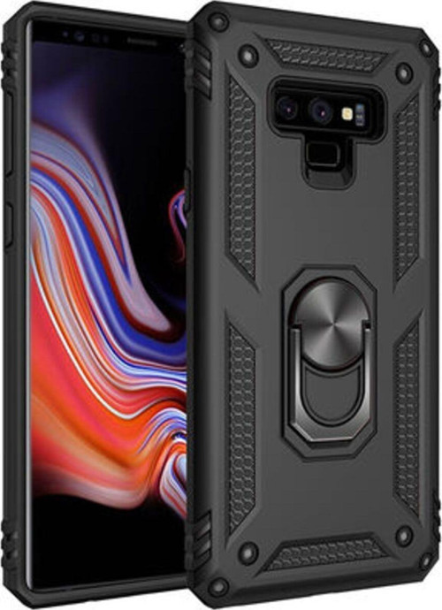 Samsung Galaxy Note 9 Çift Katmanlı Ve Yüzüklü Tam Koruma Vega Premium Kılıf