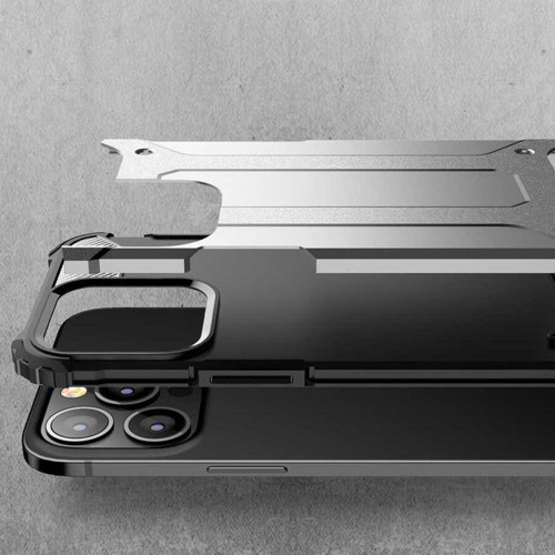 Samsung Galaxy S10E Tam Koruma Sağlayan Çift Katmanlı Crash Premium Sert Silikon Kılıf