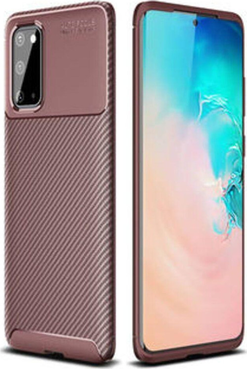 Samsung Galaxy S20 Gofret Desenli Ultra Koruma Sağlayan Negro Silikon Kılıf