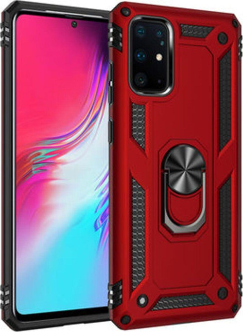 Samsung Galaxy S20 Plus Çift Katmanlı Ve Yüzüklü Tam Koruma Vega Premium Kılıf