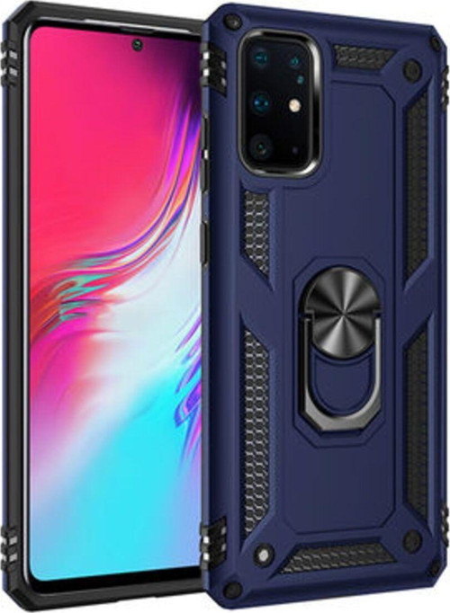 Samsung Galaxy S20 Plus Çift Katmanlı Ve Yüzüklü Tam Koruma Vega Premium Kılıf
