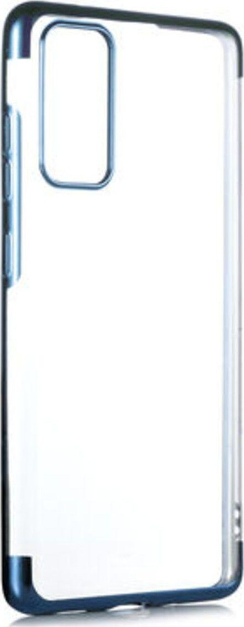 Samsung Galaxy S20 Fe Kenarları Renkli Arkası Şeffaf Bosses Premium Silikon Kılıf