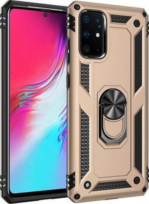 Samsung Galaxy S20 Plus Çift Katmanlı Ve Yüzüklü Tam Koruma Vega Premium Kılıf