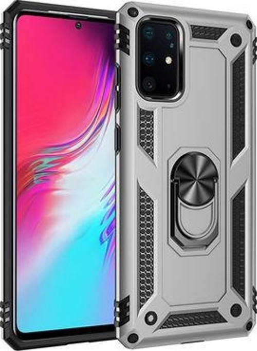 Samsung Galaxy S20 Plus Çift Katmanlı Ve Yüzüklü Tam Koruma Vega Premium Kılıf