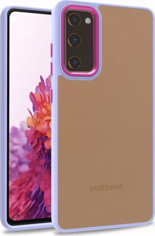 Samsung Galaxy S20 Fe Şık Görünümlü Ve Arkası Şeffaf Flora Premium Kılıf