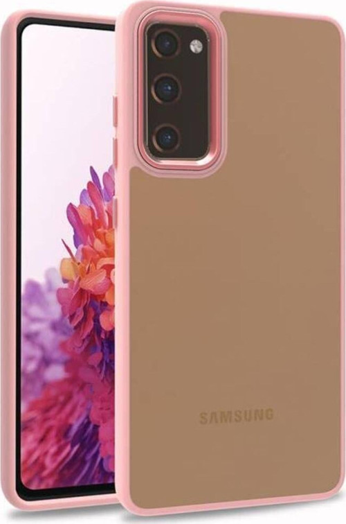 Samsung Galaxy S20 Fe Şık Görünümlü Ve Arkası Şeffaf Flora Premium Kılıf