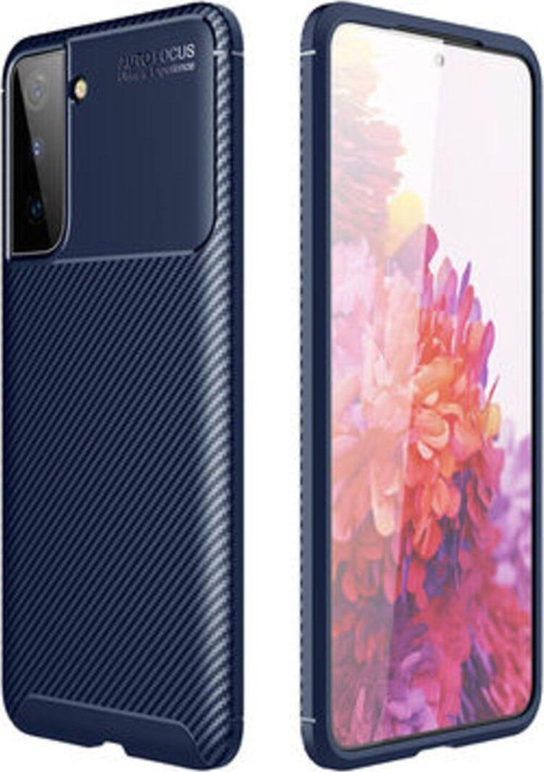 Samsung Galaxy S21 Plus Gofret Desenli Ultra Koruma Sağlayan Negro Silikon Kılıf