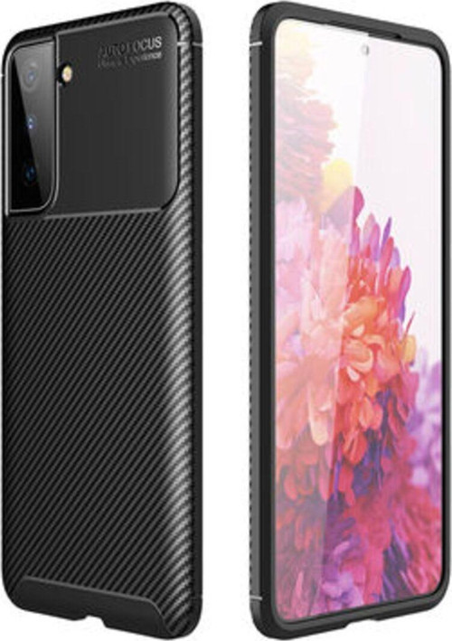 Samsung Galaxy S21 Plus Gofret Desenli Ultra Koruma Sağlayan Negro Silikon Kılıf