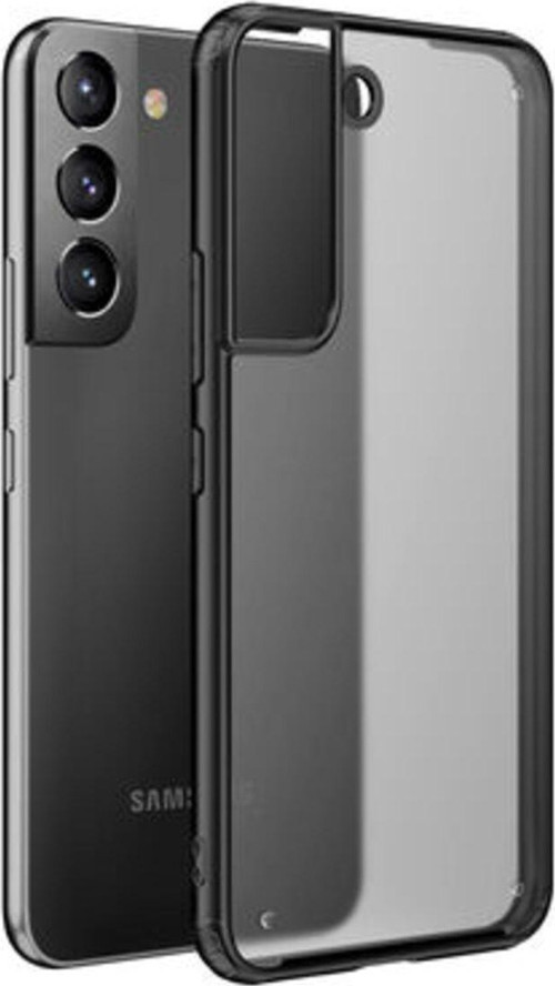 Samsung Galaxy S22 Plus Sert Yapılı Ve Köşe Korumalı Arkası Buğulu Şık Volks Premium Kılıf