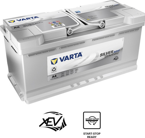 H15 12V 105 Ah 950A AGM Start-Stop Silver Dynamic Akü (Üretim Yılı: 2023) - Eski Akü İadesiz