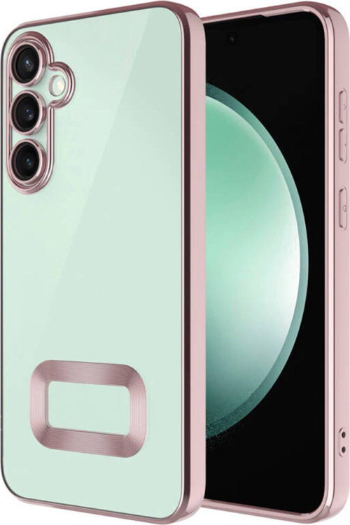 Samsung Galaxy S23 Fe Şık Tasarımlı Ve Parlak Omega Premium Silikon Kılıf