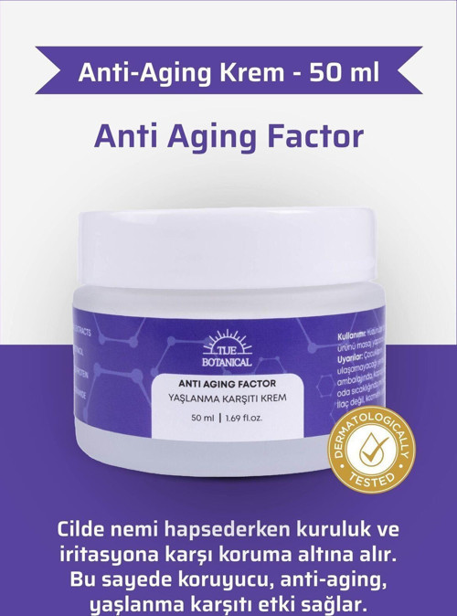 Anti-Aging Krem - 50 Ml Anti Aging Factor