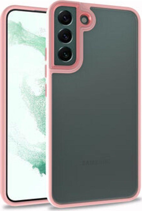 Samsung Galaxy S22 Plus Şık Görünümlü Ve Arkası Şeffaf Flora Premium Kılıf